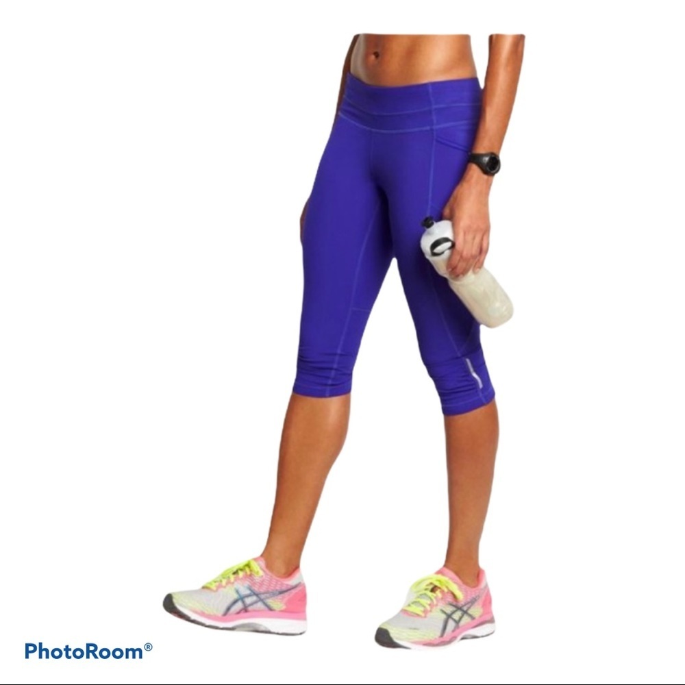 Athleta Royal Blue Bare to Run Leggings size Small